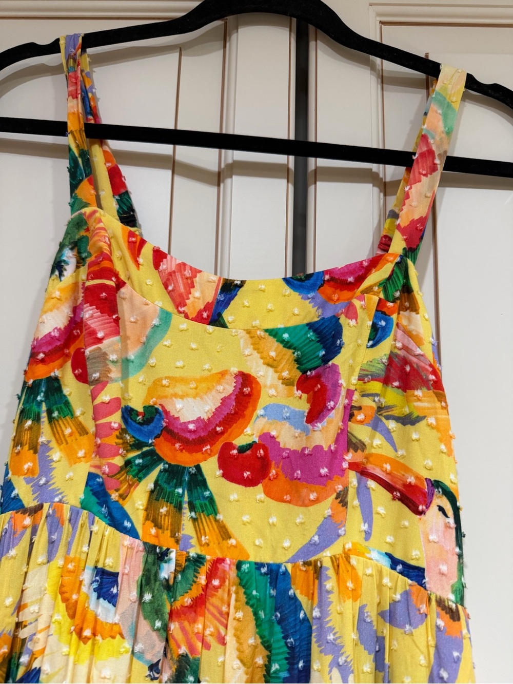 Farm Rio Textured Tropical Maxi Dress - Picture 7 of 7